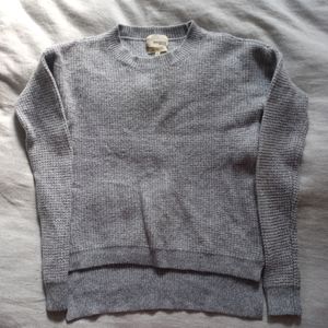 Aritzia Wilfred Free 100% Wool Sweater Grey